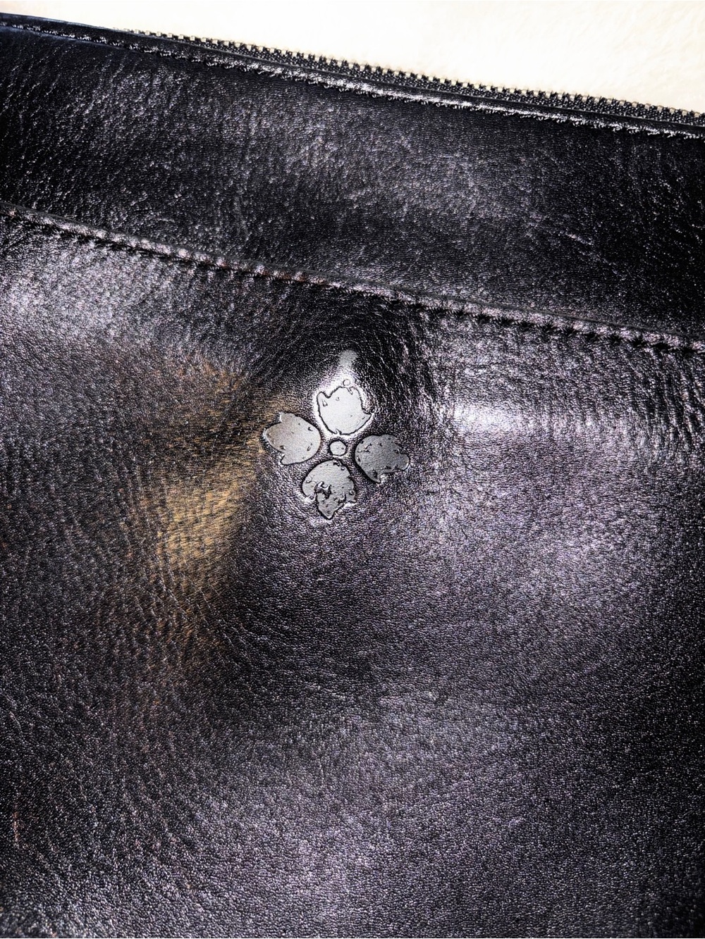 Patricia Nash Black Leather Crossbody Bag - Picture 2 of 10